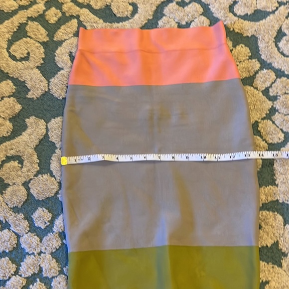 BCBG | bondage color-block skirt - Picture 6 of 7